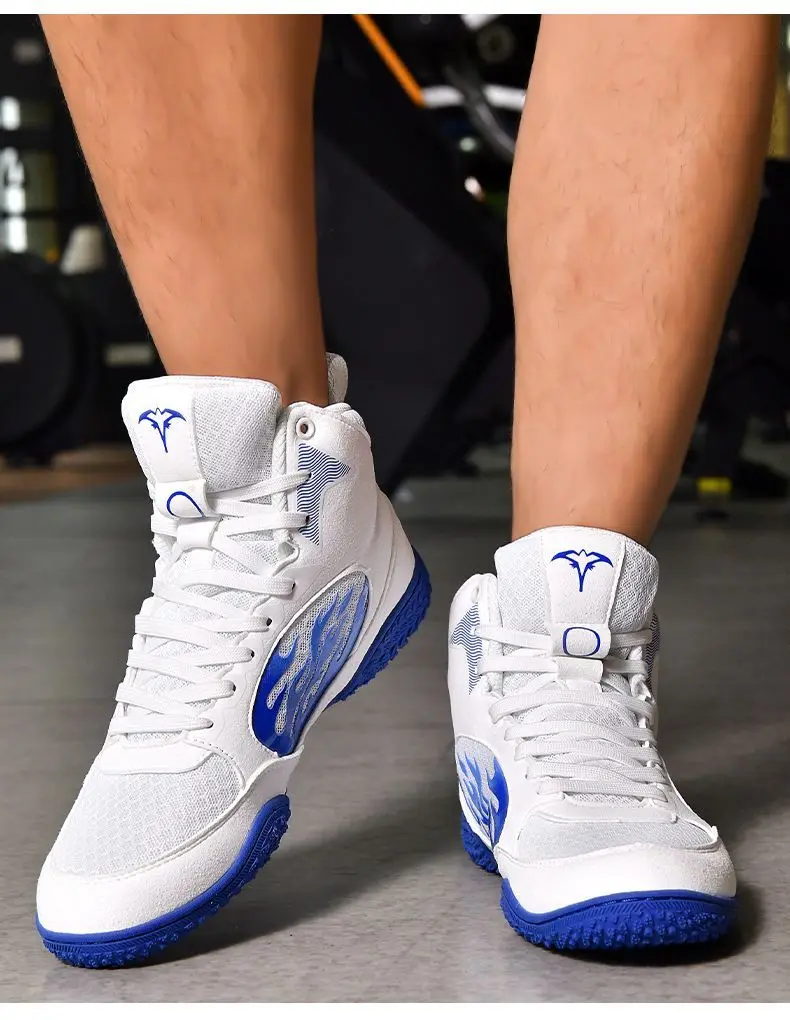New Men's Wrestling Shoes Lightweight Boxing Shoes for Women Anti-Slip Wrestling Trainers