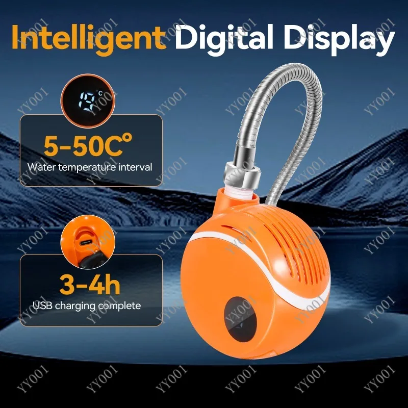 

Portable Outdoor Shower Kit Rechargeable Electric Shower Pump Camping Shower Bag Set