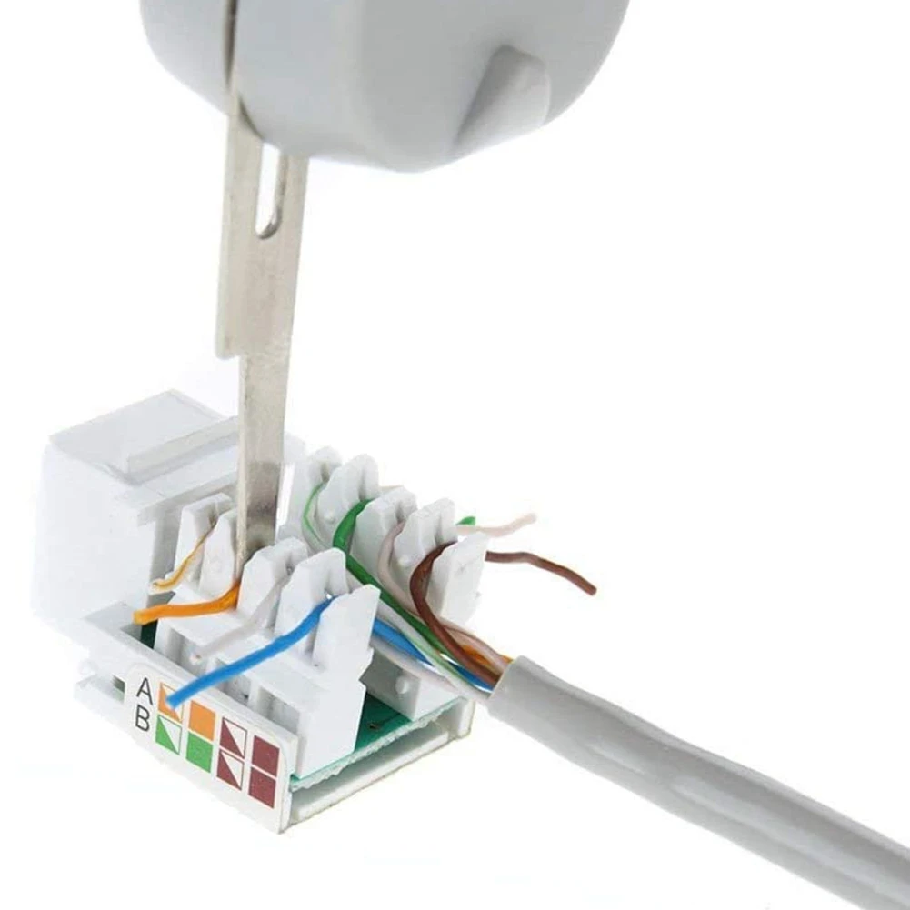Professional Punch Down Tool,IDC RJ45 RJ11 Cat5E Cat6 Network Telecom Phone Cable Socket Impact Terminal Insertion Tools