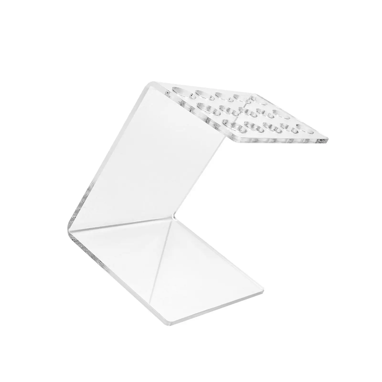 

Salon Scissors Rack Acrylic Shear Organizer Desktop Organizer Hairdresser Combs