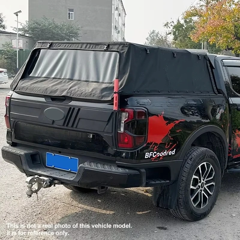 ForForPickup Trunk Waterproof Foldable Oxford-Fabric Canopy Soft Topper For JEEP Gladiator