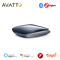 AVATTO Tuya Zigbee Gateway Hub，ZigBee3.0 Bluetooth Multi Mode Smart Wireless Wired Gateway Bridge Work for Google Home Alexa