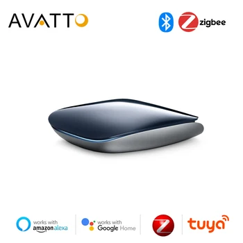 Zigbee to Tuya Zigbee Gateway Hub, Google bee3.0 Bluetooth Multi-mode Smart Wireless Wired Gateway Bridge Work for Google Home Alexa