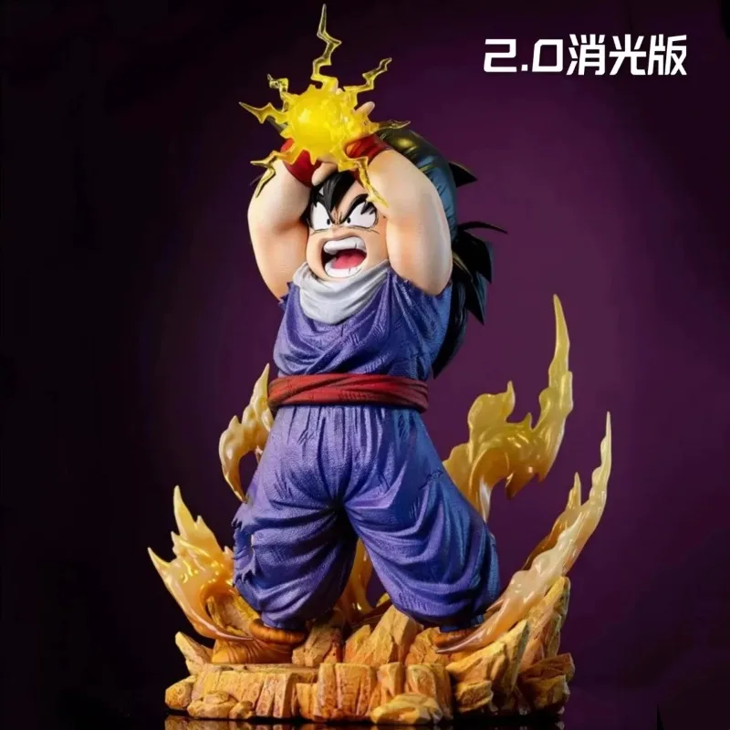 بانداي أنيمي لعبة دراغون بول سون جوهان الشكل طفل تمثال غاضب عمل بولي كلوريد الفينيل تمثال تحصيل نموذج اللعب سطح المكتب الحلي 17.5 سنتيمتر #1