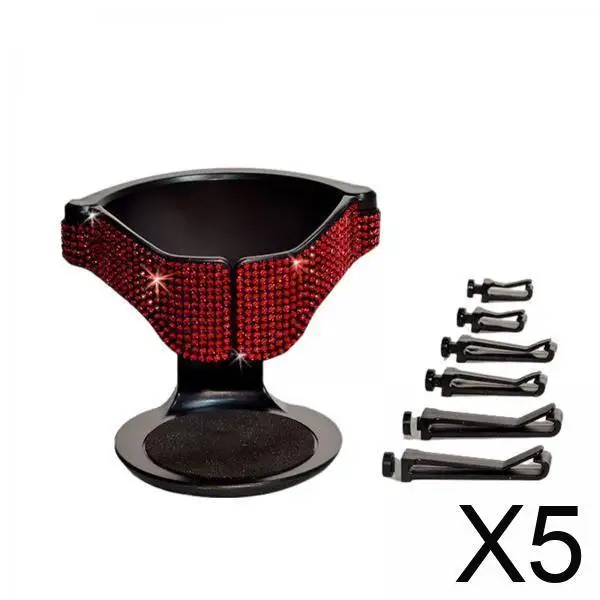 

ABS горный хрусталь автомобильный вентиляционный держатель для напитков универсальный зажим для крепления на чашку для автомобильных аксессуаров и подставки для телефона