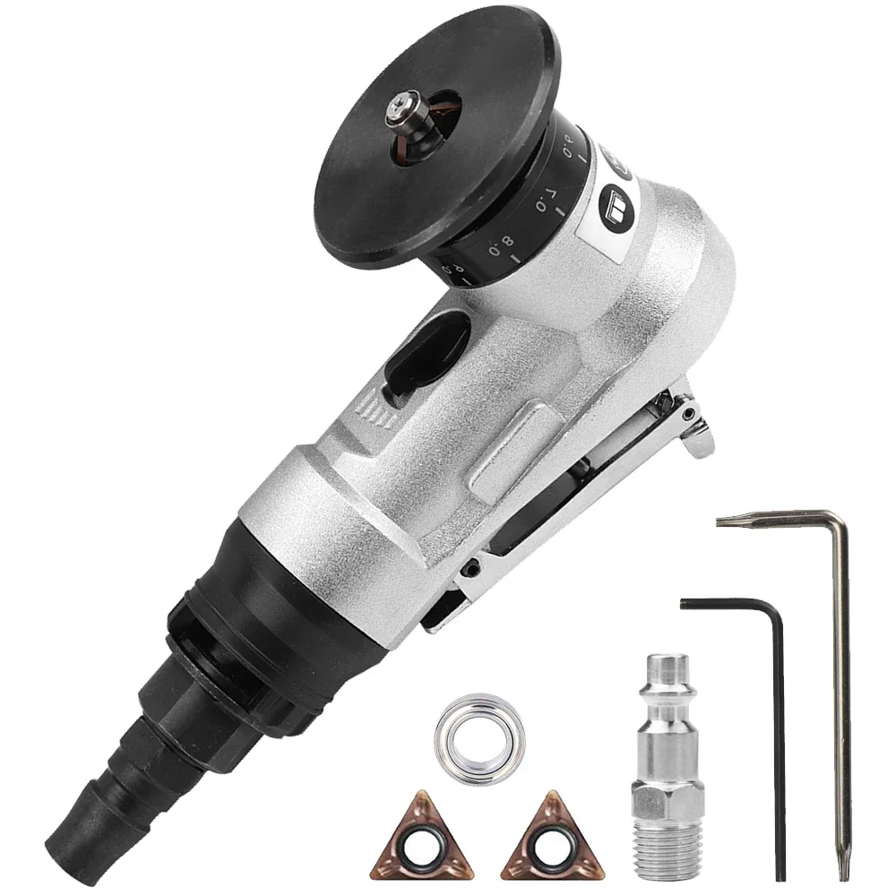 SI FANG Pneumatisch afschuingereedschap 45-graad metalen ontbramen trimmachine Arc Edge Beveler Kit voor precisie-techniek