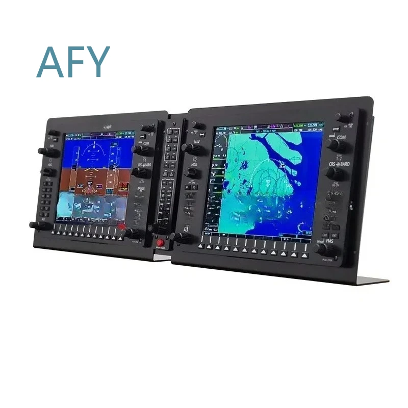 P3D for Simulated Flight G1000 Integrated Aerophone PFD MFD Display Panel 10.4 Inch LCD Screen for X-Plane FSX MSFS 2020