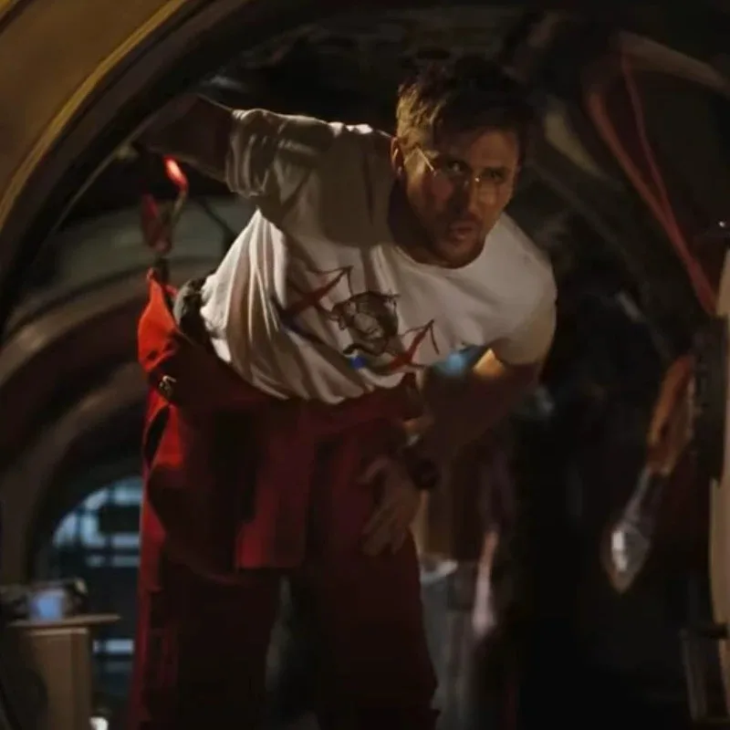 Project Hail Mary Movie Ryan Gosling B Kliban Cat San Francisco Graphic T-Shirt Cotton Men Women Streetwear Tee