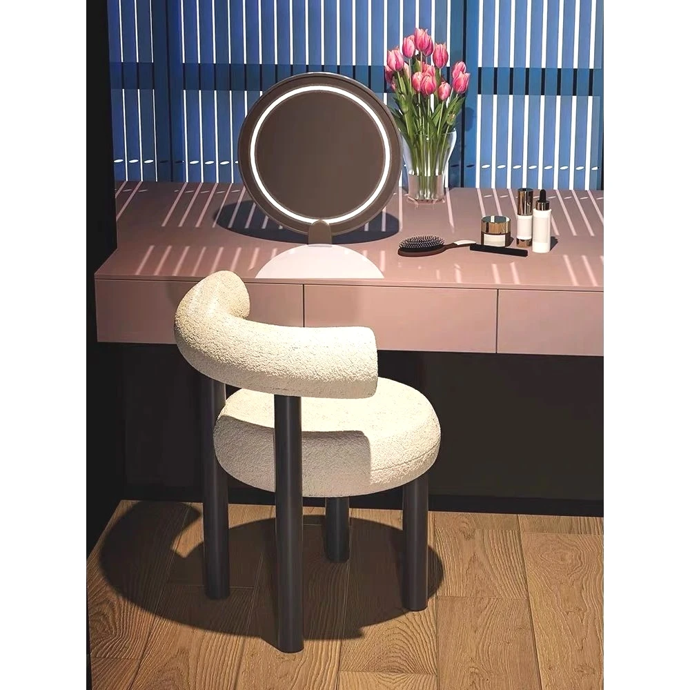 

Internet celebrity makeup chair modern simple home dining chair light luxury girls bedroom High Quality