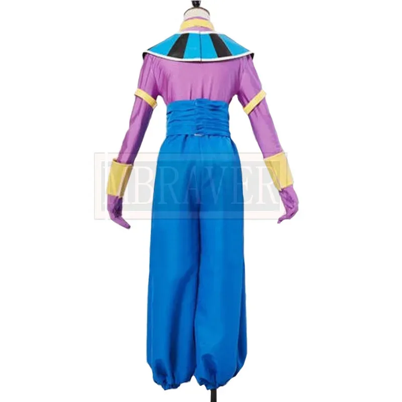 

ff34Beerus Birusu Хэллоуин вечерние Cos униформа косплей костюм на заказ любой размер