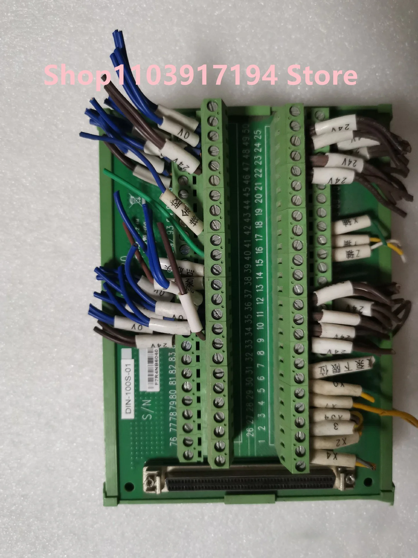 FOR ADLINK IO control card DIN-100S-01 IO card terminal board