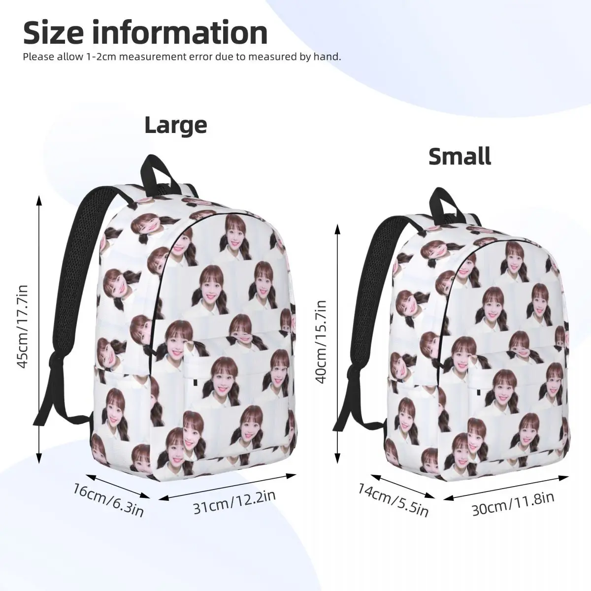 

Chuu - LOONA Backpack Hot Sale Daypack Large Capacity Children BookBag School Bag Shoulder Bags for Men Women