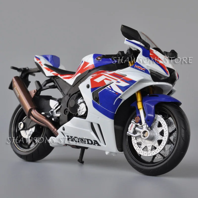 

1:12 Scale Diecast Motorcycle Model Toys Honda CBR1000RR-R Fireblade Sport Bike Miniature Replica Collectible