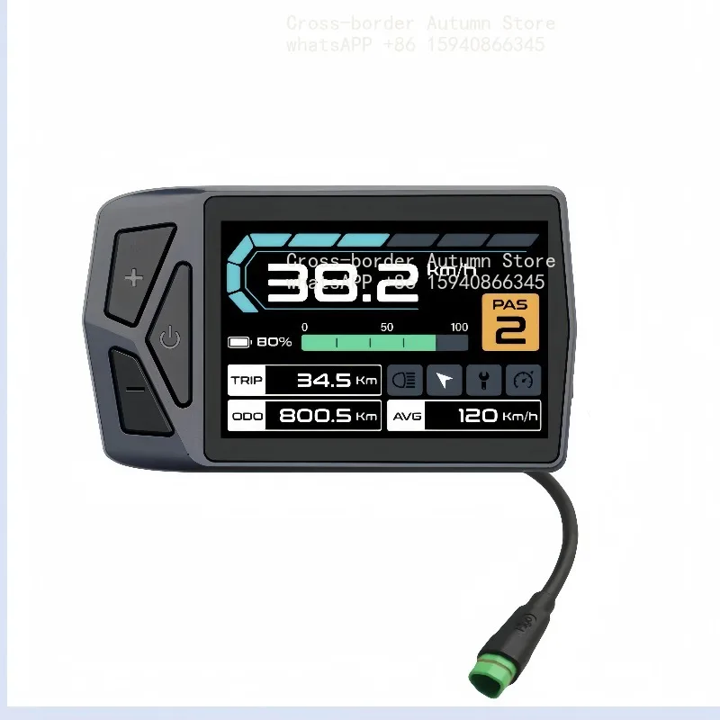 BaFang Motor Color Bluetoth Display EB02 CAN Protocol Unlock Speed Limit Set Wheel M510 M600 M820 M800 M200 M300 M620 M500 M410