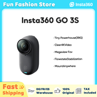 Insta360 New GO 3S – 4K Tiny Camera, Portable and Versatile, Hands-Free, POV, Mount Anywhere, Stabilization