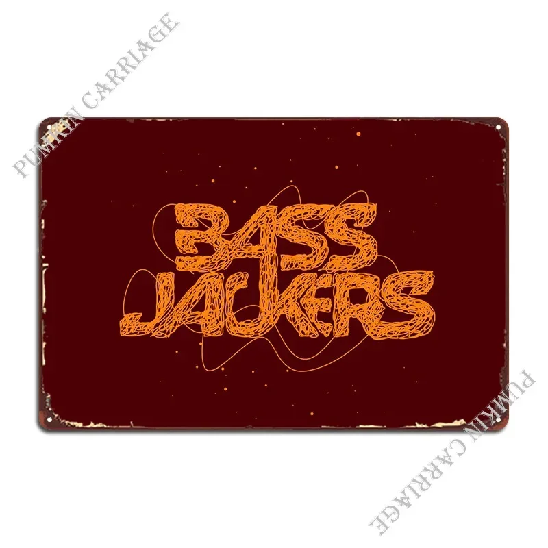 Bassjackers Ralph V Hilst Metal Plaque Poster Wall Mural Printing Kitchen Club Tin Sign Poster