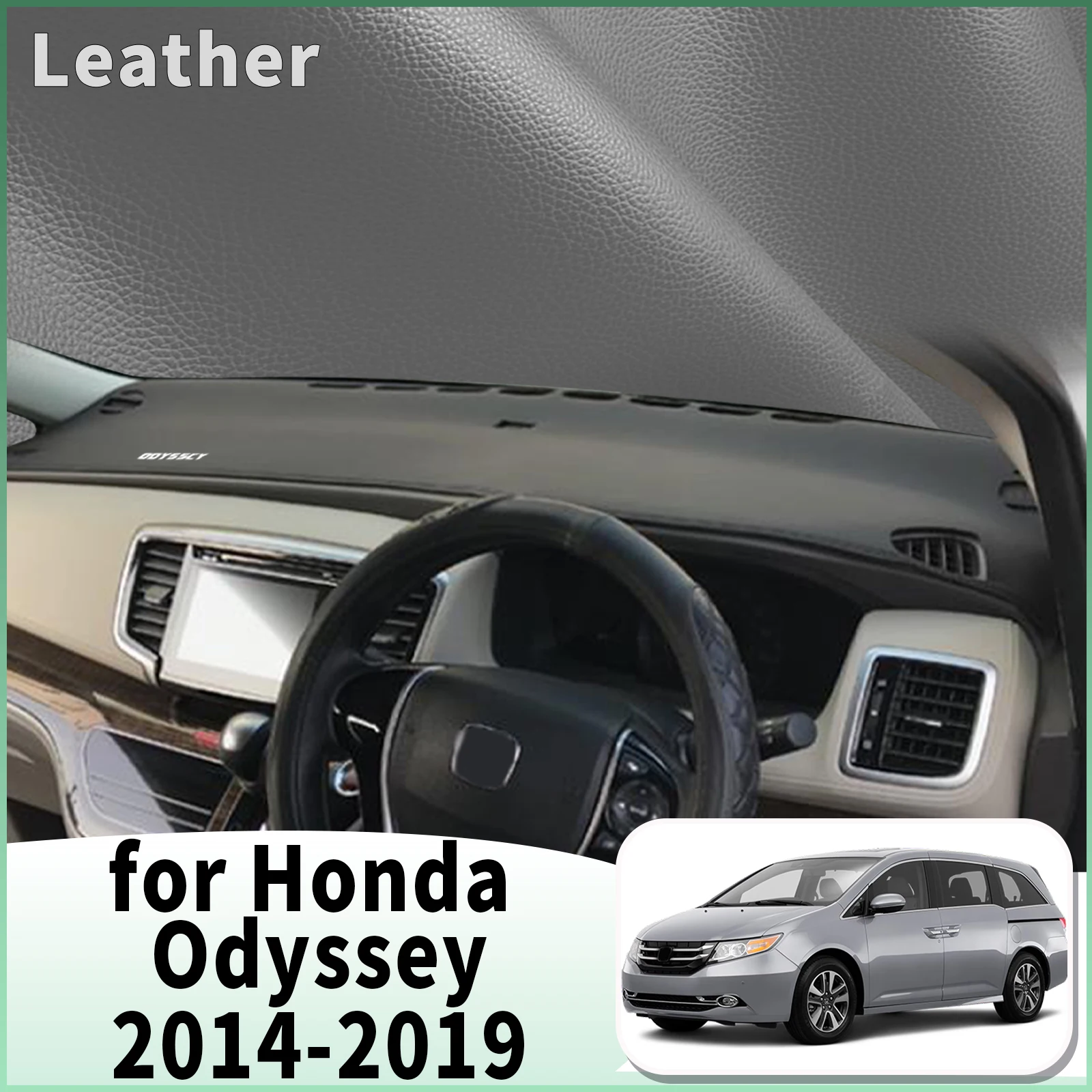 

fit for Honda Odyssey 2014 2015 2016-2019 RC1 Dashmat Car Accessories Dashboard Cover Pad DashMat Sunshade Protective Carpe