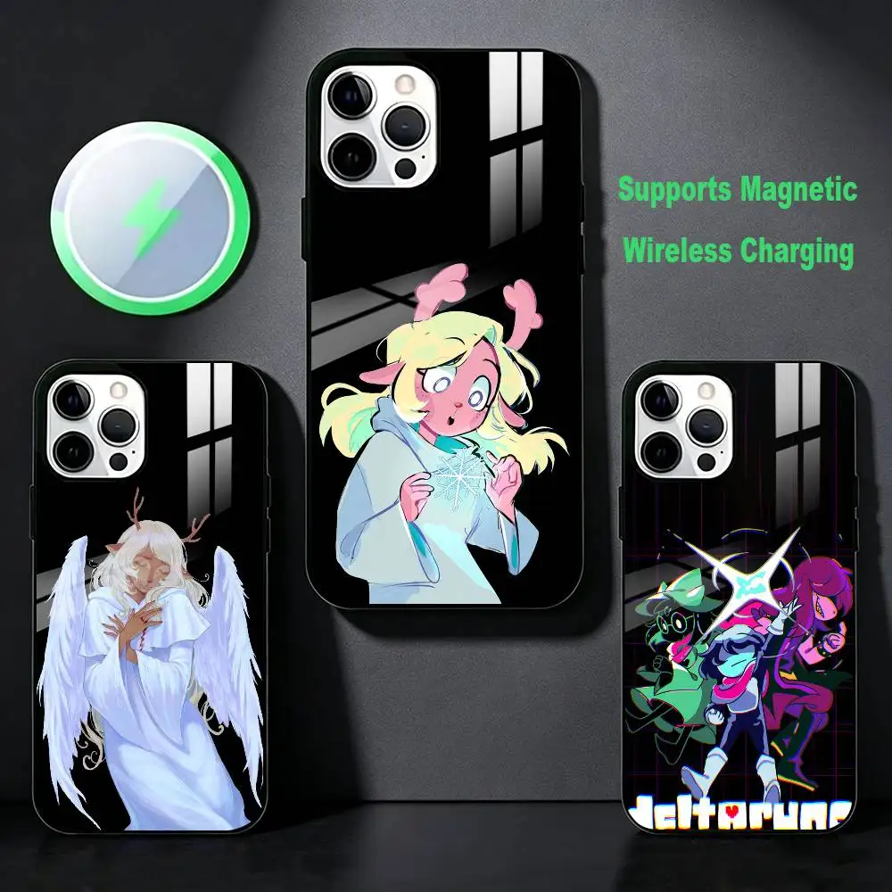 Noelle Holiday D-Deltarune Susie  Phone Case For iPhone 17,16,15,14,13,12,Plus,Pro,Max for Magsafe Magnetic Wireless Charging