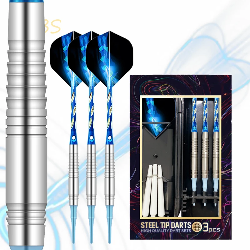 3PCS Tungsten Steel Darts 18g High Quality Soft Tip Darts Competition Throwing Game Plastic Needle Darts