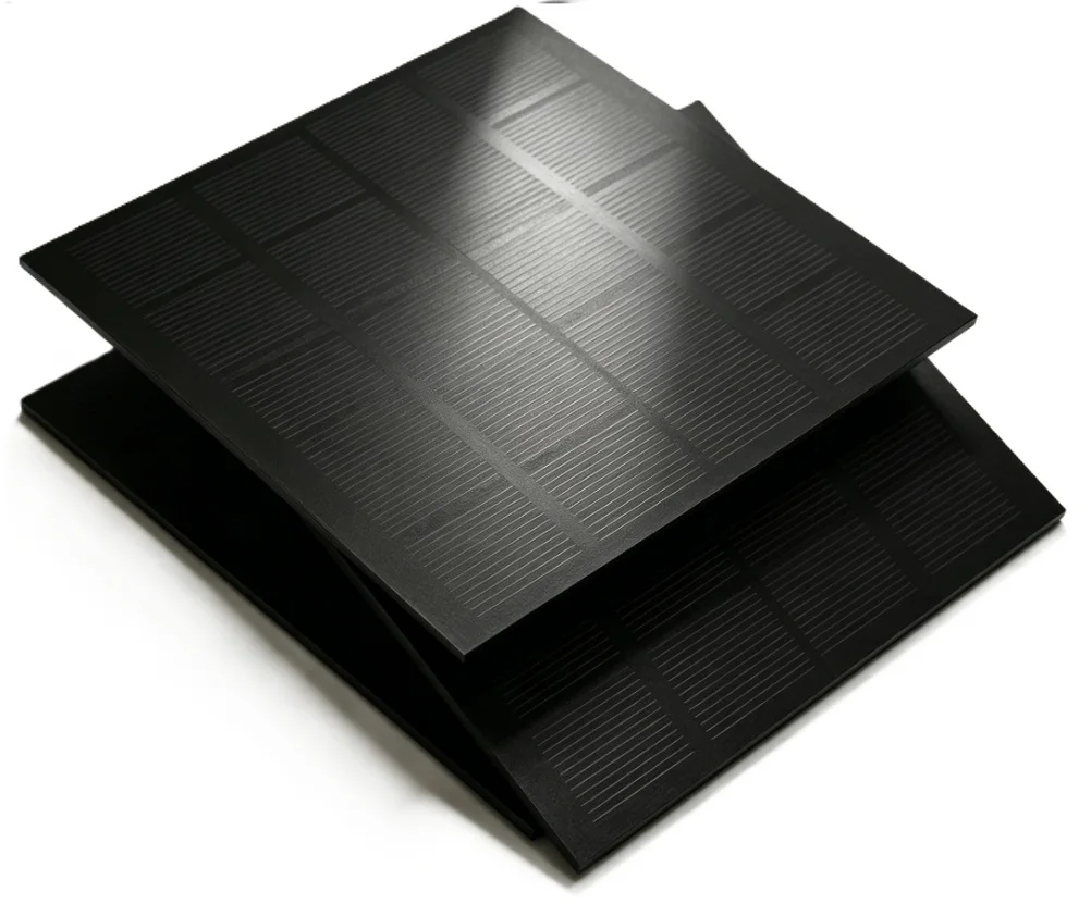 2 Stück PET-Solarpanel, monokristallin, 5 V, 2 W, hohe Effizienz, A-Qualität, 120 mm x 120 mm, für DIY-Solarpanels.