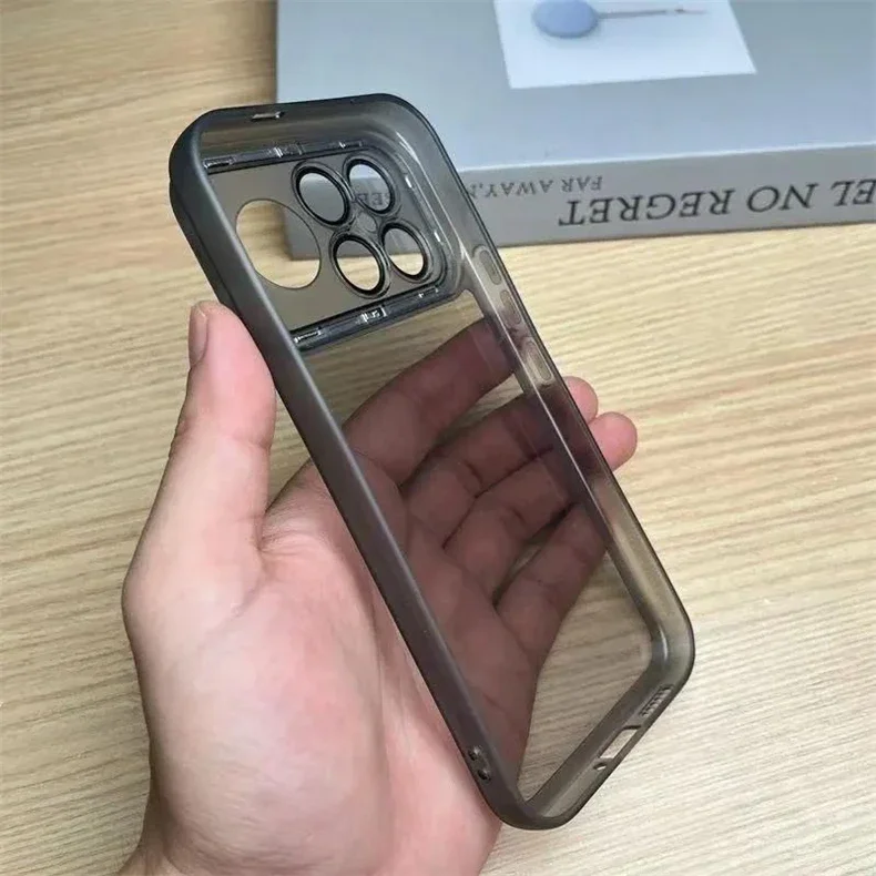 Transparente Silikon-Magnet-TPU-Handyhülle für Xiaomi Poco F9 Ultra F9 Pro F8 Kameraschutz Weiche Haptik Schutzhülle – Detail 6