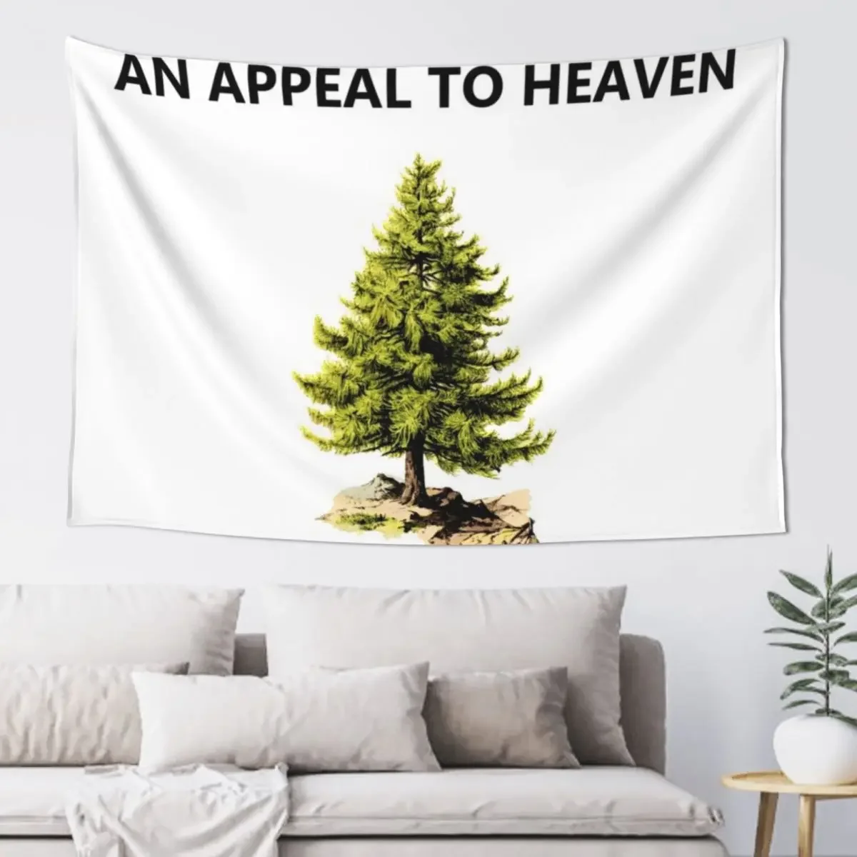 

Pine Tree Flag Appeal to Heaven Tapestry Decorative Paintings Japanese Room Decor Decor For Room Tapestry