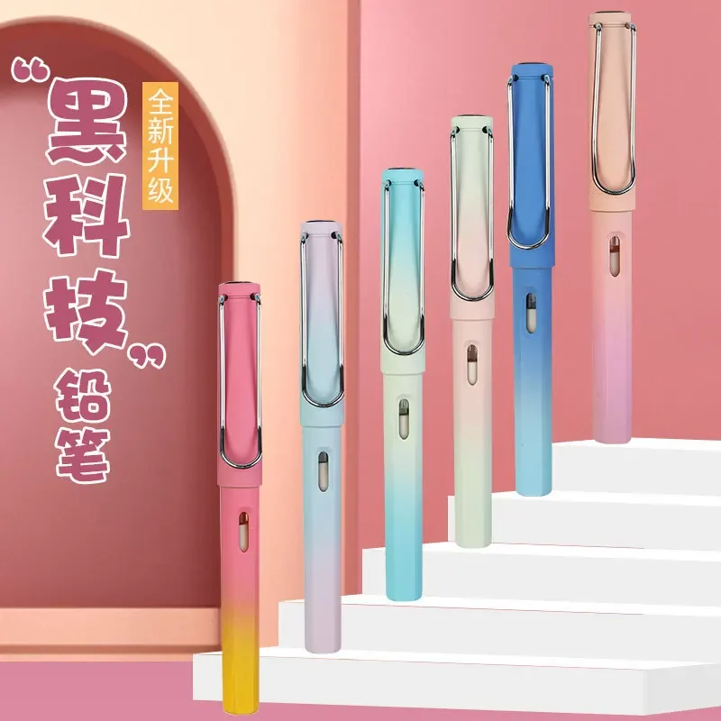 20pcs/Set Infinity Pencils No Sharpening With Nib Eraser Eternity Pencils Kawaii Unlimited Pen Office School Supplies Stationery