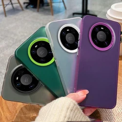 For Huawei Mate 40 Pro Case Huawei Mate 40 Phone Cover Mate 40e Cases NOH-NX9 OCE-AN50 Luxury Metallic Aurora Skin Matte Cover