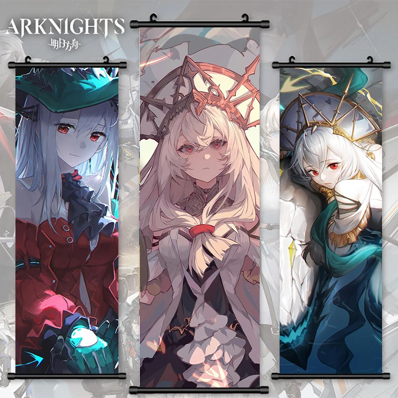 

Arknights Canvas Print Skadi Painting Wall Art Platinum Picture Game Poster Modern Home Decor Anime Hanging Scrolls Living Room