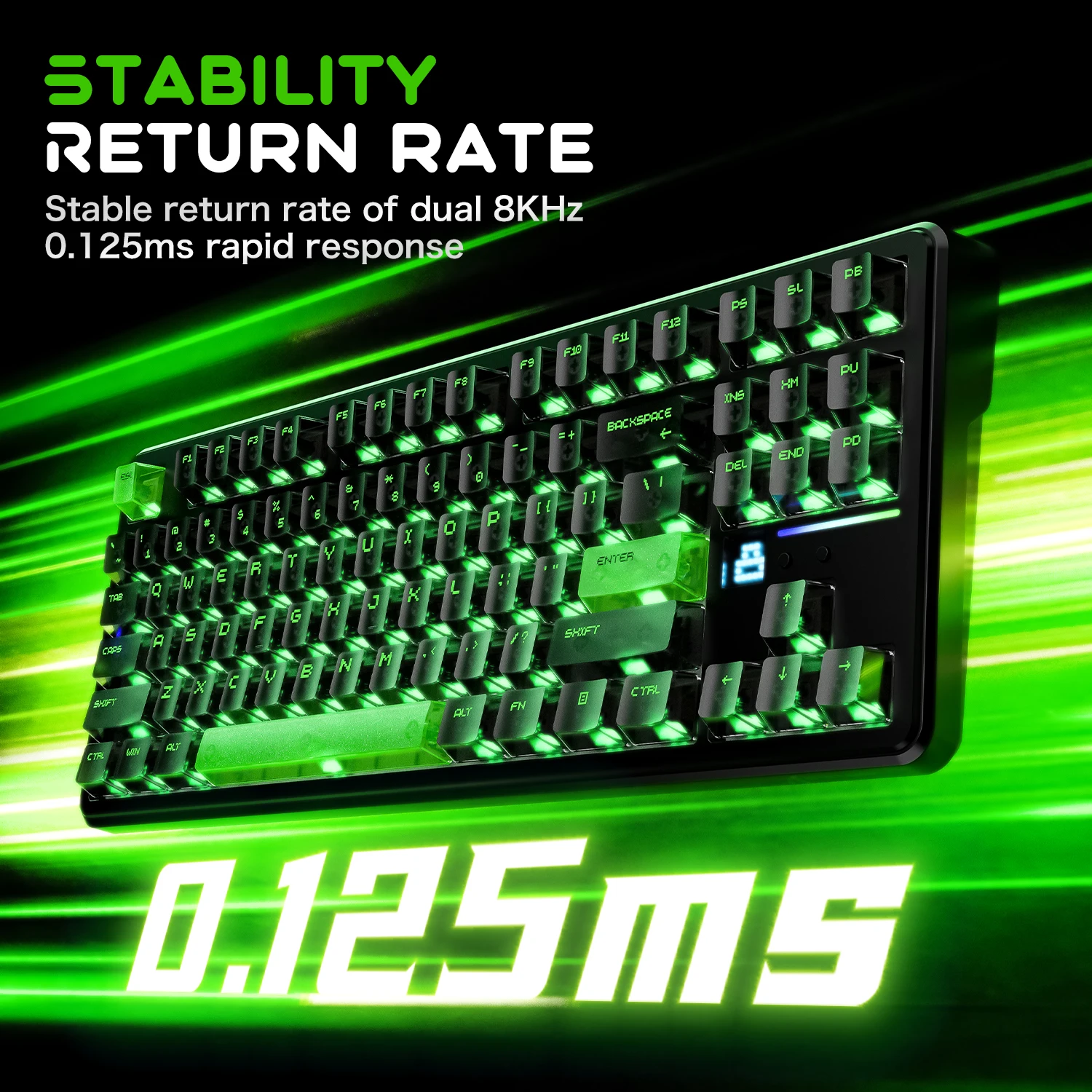 ATTACK SHARK X87 ULTRA Wireles - No Rgb Gaming Pc recension och pris
