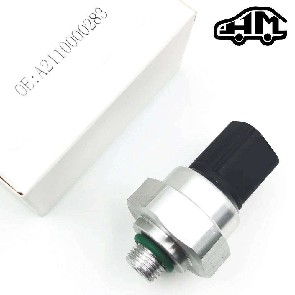 For Mercedes-Benz W169 W176 C-CLASS W203 W204 W211 SMART OE:A2110000283 A2205420118 A0045429018 Air Conditioner Pressure Sensor