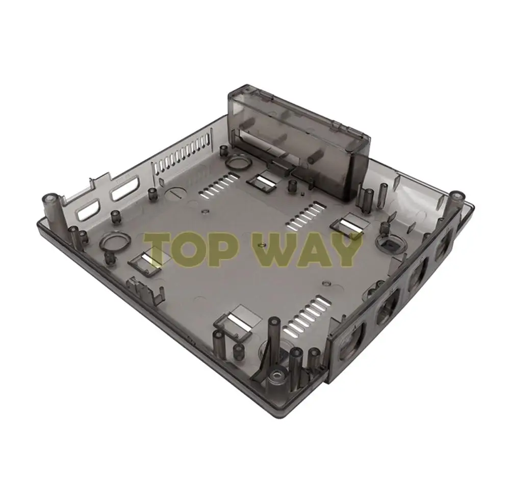 1 Buah Kotak Pelindung Konsol Game Casing Tembus Pengganti Cangkang untuk Aksesori Gaming Cangkang Pelindung DC Dreamcast SEGA