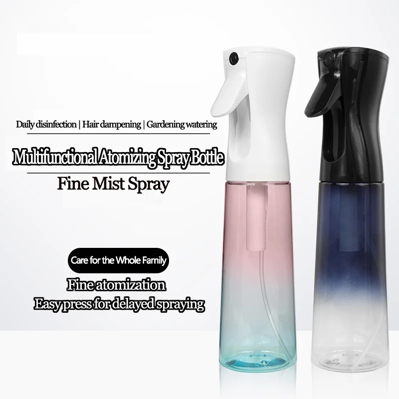 

High Pressure Spray Bottle Gradient Design Pp Continuous Water Spray Bottle - High Pressure for Hair Styling, Gardening,Cleaning