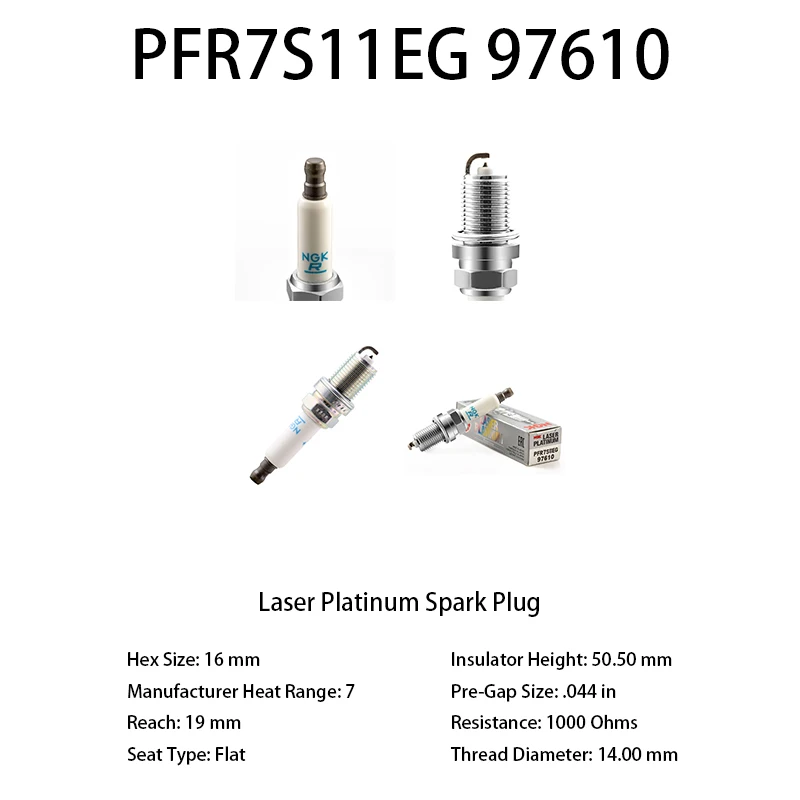 

Оригинальная иридиевая Свеча зажигания PFR7S11EG 97610, подходит для Audi A6 A7 A8 2.8FSI двигатель CHVA CVPA CPAA CVBA OEM 06E905601, 4 шт., 6 шт.