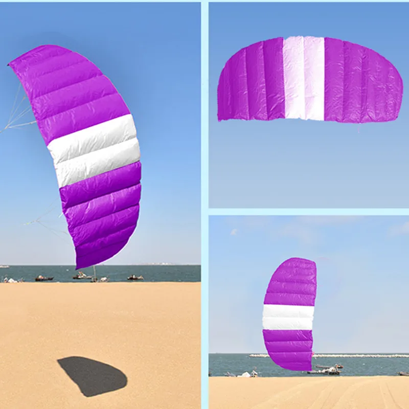 Freies verschiffen 210cm dual line sport power kite fliegen für neue anfänger fallschirm regenbogen pipas voadoras coloridas aufblasbare spielzeug