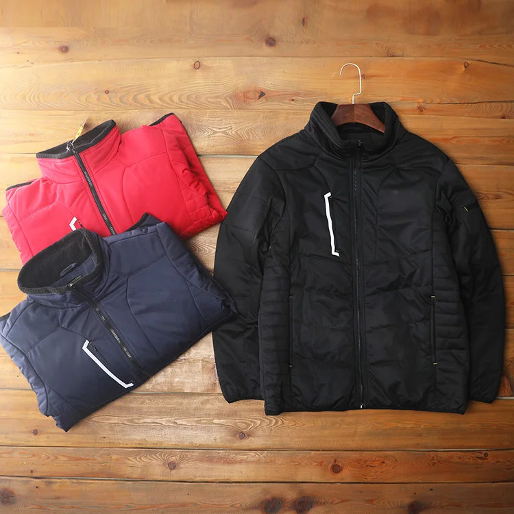 

Мужская хлопковая куртка-ветровка: превосходное качество, ветрозащитная, теплая, спортивная, из эластичной ткани, городской стиль, утолщенная, на молнии