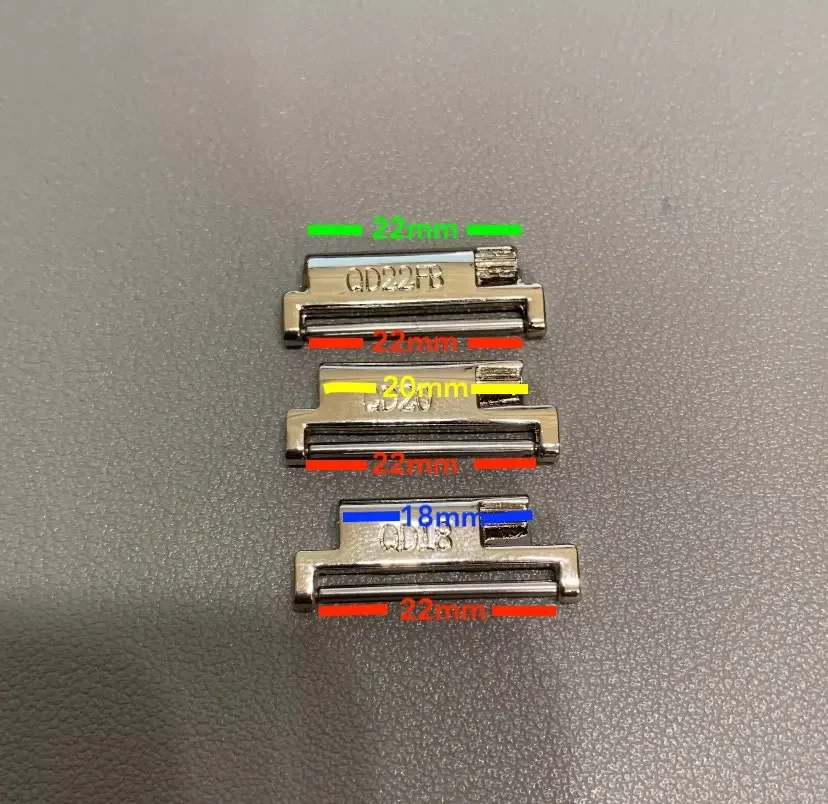 Conector de metal para samsung galaxy watch 7/6/5/4 clássico 18mm 20mm 22mm adaptador de aço inoxidável de liberação rápida para huawei watch5