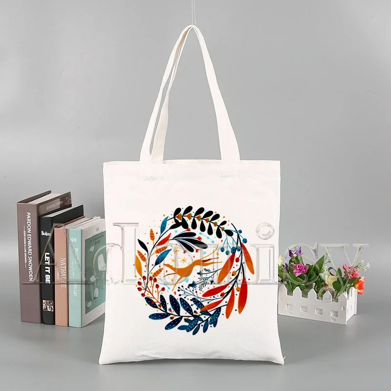 Greyhound Dog 's Travel Canvas Tote Bag Casual Shoulder School Bags Reusable Women's Shopping Bag