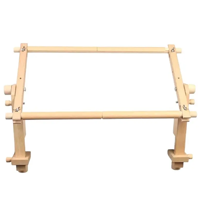 

ABFU-For Quilting Sewing Embroidery Kit Hand Embroidery Frame Stand Professional Bamboo Tool Set