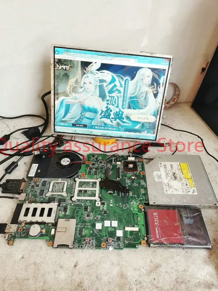 Imagem -04 - Placa-mãe Portátil para Asus Mainboard 100 Testado Completo N61j N61ja N61jq N61jv Hm55 Ddr3