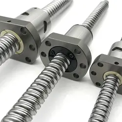 C7 high speed Ballscrew SFY1616/2020/2525/3232/4040 customized End Machined CNC parts bearing Nut Housing BK BF Mode Ball Screw