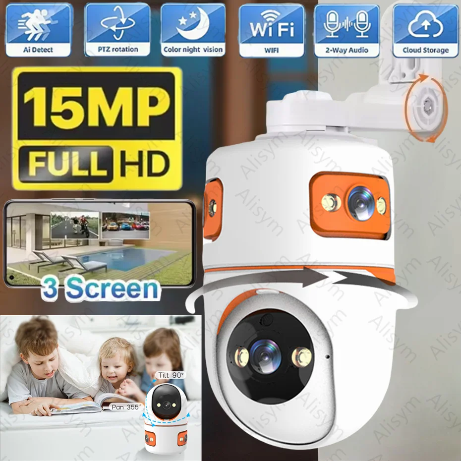 8K 15MP Security Wi…