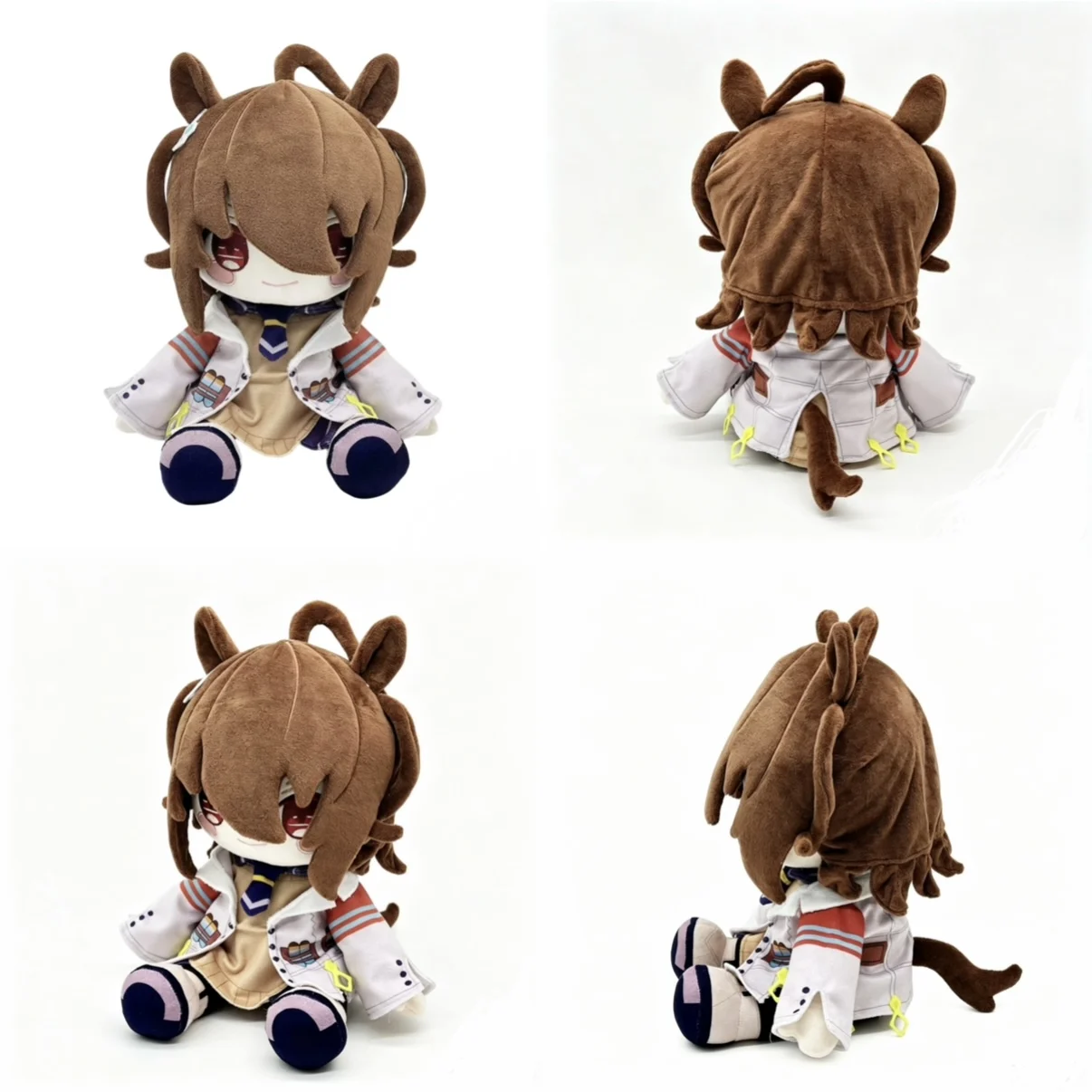 

Плюшевая игрушка Kawaii Uma Musume: Аниме-персонажи Pretty Derby, мерчандайзинг, игрушки Rice Shower, Oguri Cap, Maruzensky Toys, подарок на день рождения/Рождество