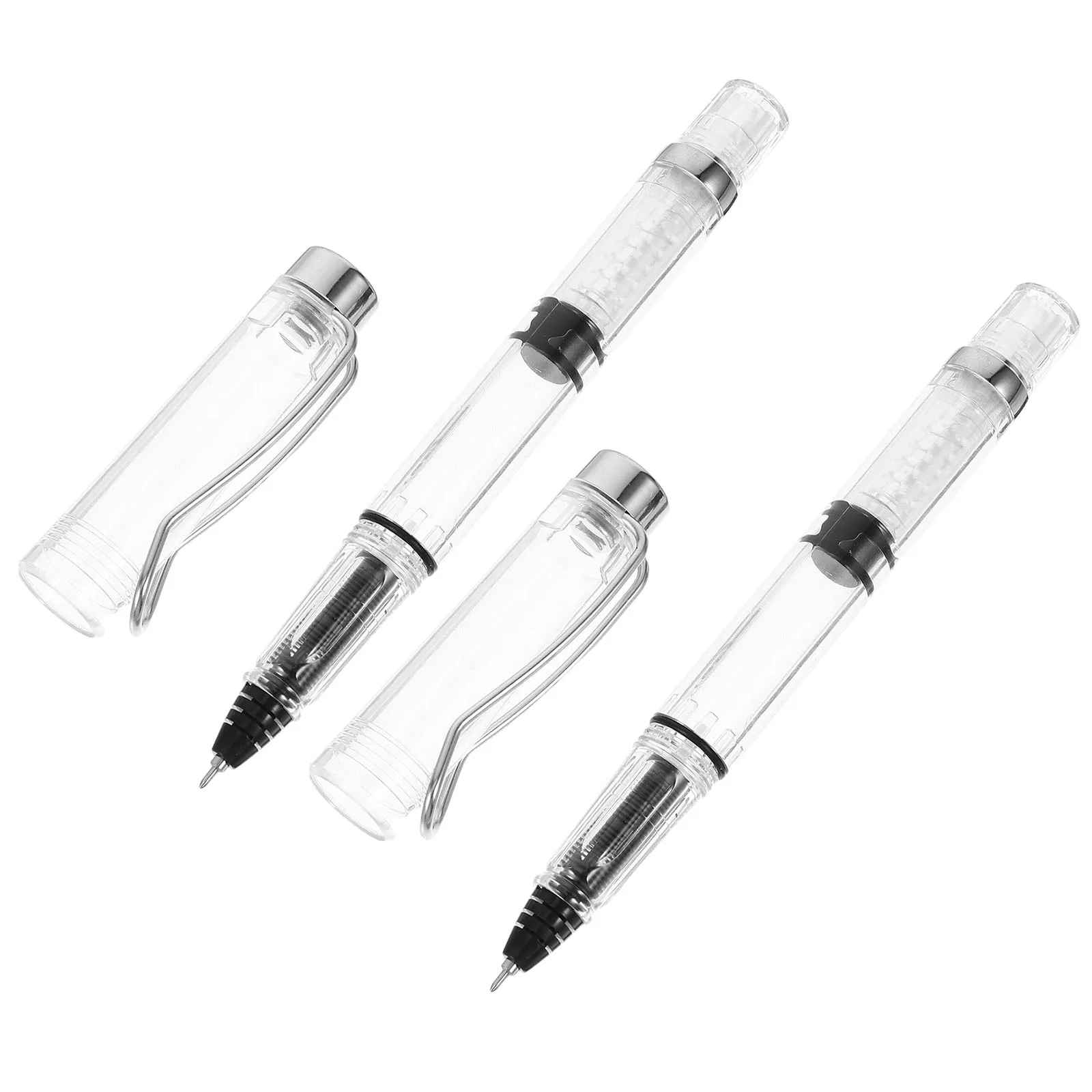 2Pcs Gift Pen Set Smooth Flow Ink Neutral Pen for Students Teachers Writers Leak Proof Design Convenient Carry for Travel Work