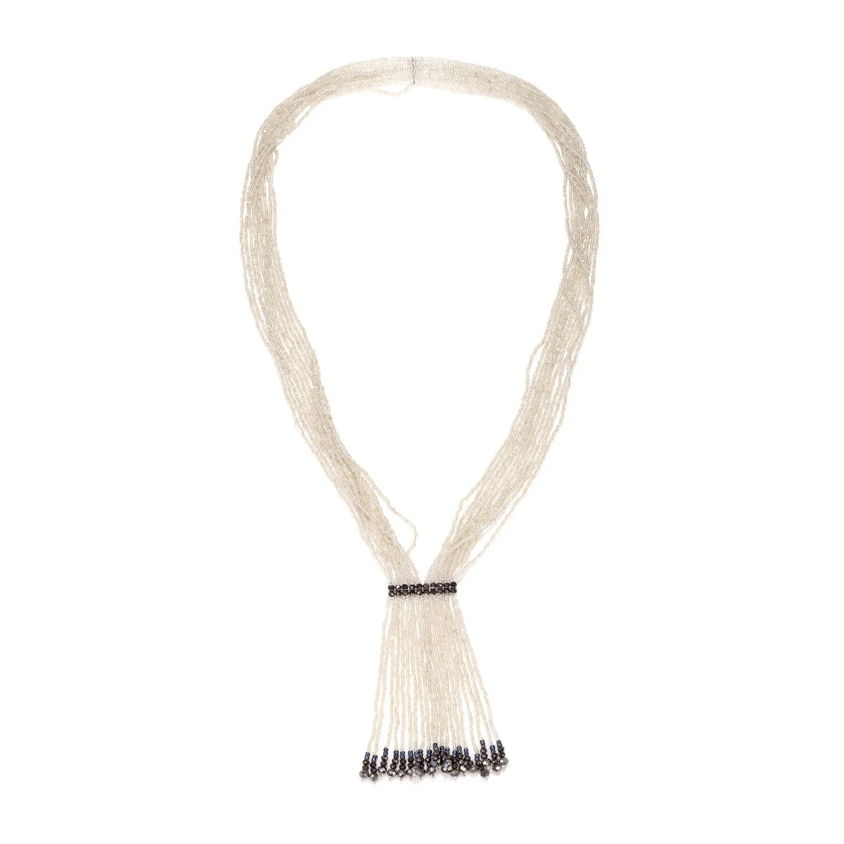 

New ZAA Handmade Seed Beads Long Tassels Necklaces for Women Boho Multilayer Necklace Jewelry Holiday Party Gifts