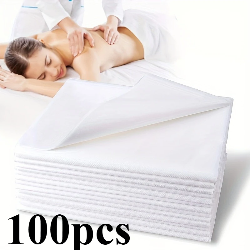 100pcs of disposable bed sheets thickened breathable bed sheets for massage beds in beauty salons