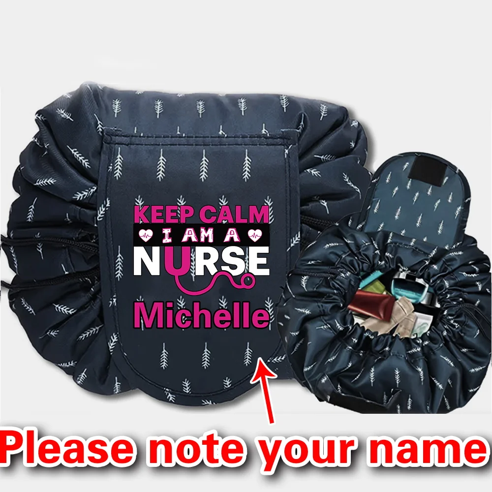 

Waterproof Storage Bag Portable Lazy Storage Drawstring Female Cosmetic Bag Large Capacity Travel Wash Bag