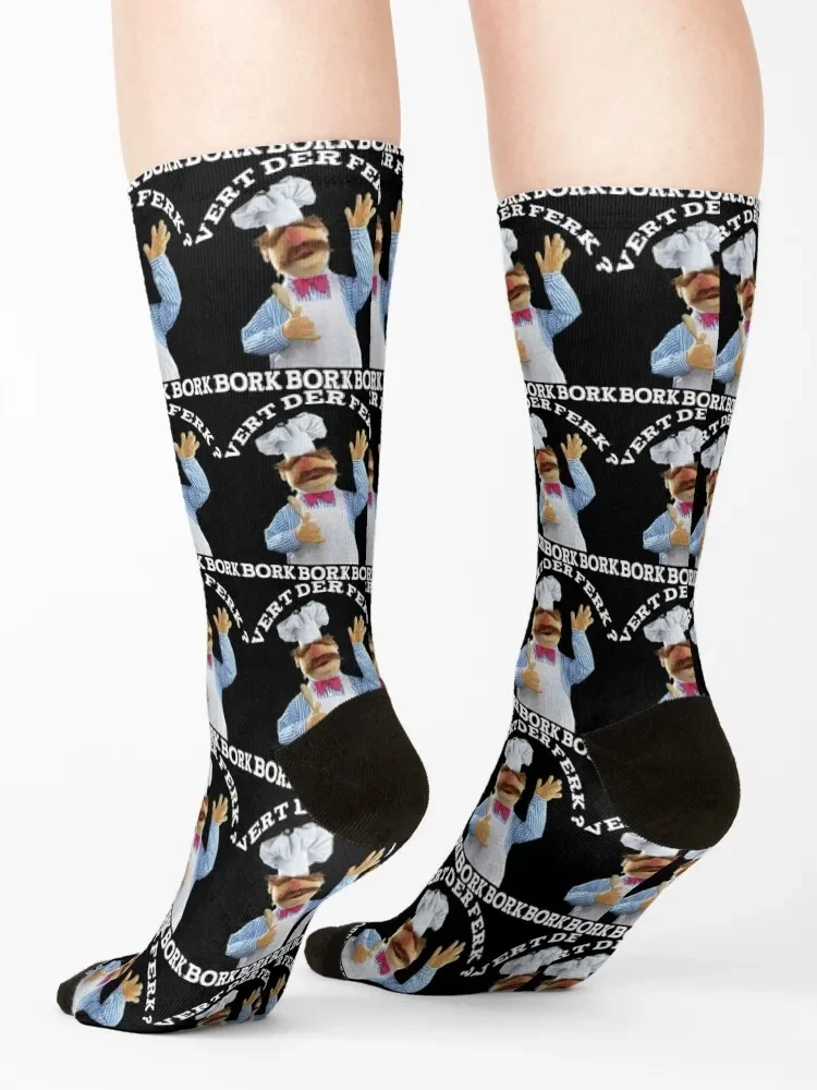 The svedese chef bork Socks cycling Toe sports Ladies Socks uomo