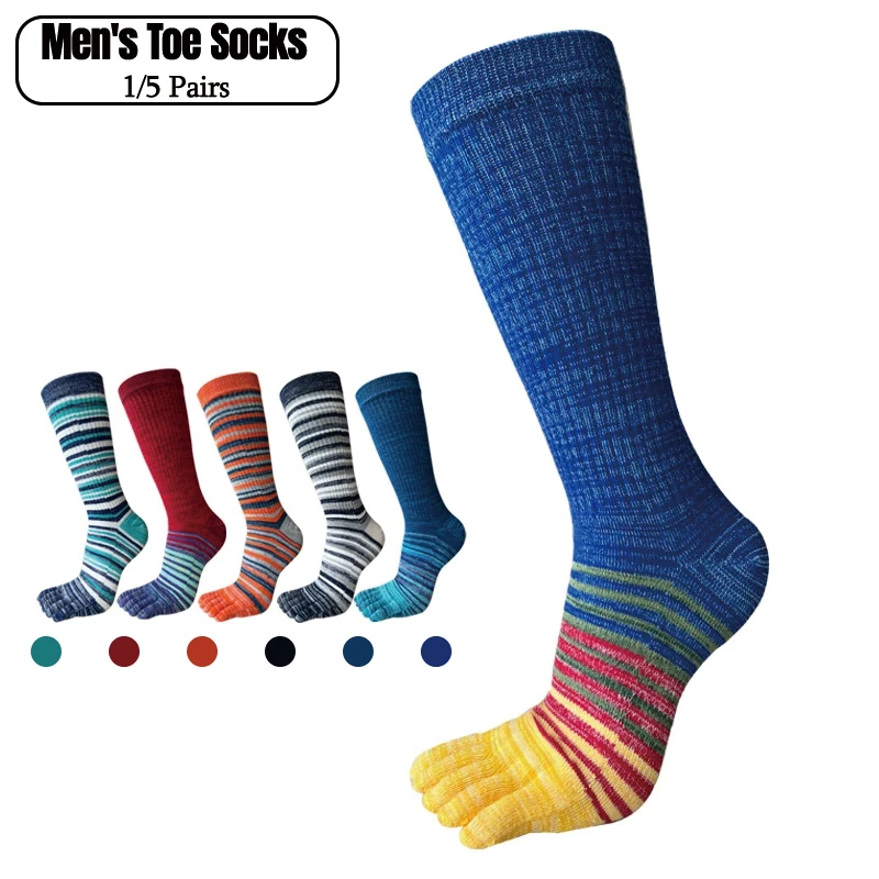Socks Ankle Men - 1/5 par męskich skarpet z palcami,