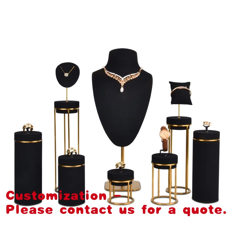 

Customize.CHEN LU Custom Color Microfiber & MDF Jewelry Stand with OEM/ODM Support Jewelry Display